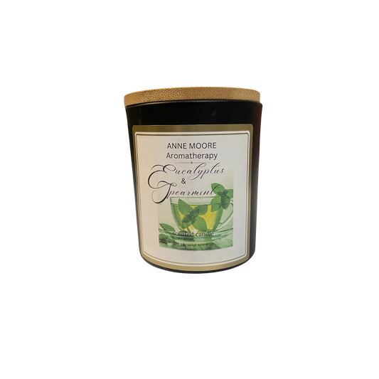 1 wick candle 8oz- Eucalyptus & Spearmint